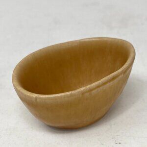 Retired ~ Crate & Barrel Grove Brown Dip Bowl [121-586] 1.75oz Stoneware